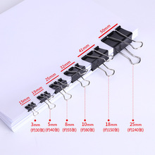 24 pcs/lot 41mm Large Metal Clamps Bulldog Clips DIY Picture Holder Paperclip Kawaii Stationery Office Binding Supplies 2024 - buy cheap