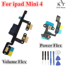 Cabo conector flex, com botões swtich e áudio, para ipad mini 4, mini4, a1550, a1538 +, 1 peça 2024 - compre barato