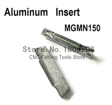 Compra gratis 10 piezas MGMN150 para cuchilla de aleación dura de carburo cortador de ranura de aluminio para piezas generales de aluminio 2024 - compra barato