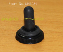 Interruptor de botón grande M12 x 1,0, tapa impermeable, linternas de goma redondas y gruesas negras, Deli Wei de Taiwán, 100 unids/lote 2024 - compra barato