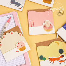 30 Sheets Kawaii Animal Store Series Memo Pad Diary Planner Sticky Notes Notepad papelaria School Office Supply Cute Stationery 2024 - buy cheap