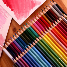 Lápiz de acuarela de 12/48 colores, soluble en agua, suministros de arte para dibujar, papelería escolar para estudiantes, 36/24 2024 - compra barato