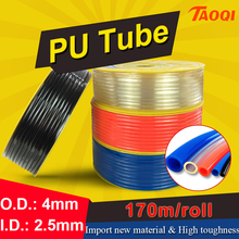 170m/Roll PU tube 4*2.5mm Air Pipe Pneumatic Hose Polyurethane OD 4mm ID 2.5mm for Compressor high quality Pneumatic parts 2024 - buy cheap