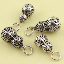 5pcs Vintage 925 Sterling Silver Charms DIY Bracelet Necklace Pendant ,Hollow Peanut Pendant Charms For Jewelry Making XA1389 2024 - buy cheap