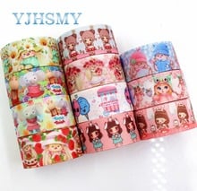 YJHSMY G-18802-777,10 yards,25 mm Cartoon Ribbon Thermal transfer Printed grosgrain Wedding DIY Accessories materials gift wrap 2024 - buy cheap