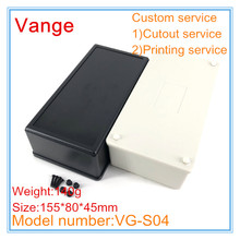 1pcs/lot two color available module project box 155*80*45mm ABS plastic extrusion box shell for wire connector device 2024 - buy cheap