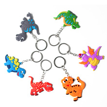 LLavero de dinosaurio para niños, pulsera con hebilla, decoración para fiesta de cumpleaños, fiesta de jungla, 6 uds. 2024 - compra barato