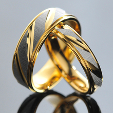 ATGO 1 штука цена! Обручальное кольцо из нержавеющей стали для влюбленных, кольцо обещание для его и ее влюбленных R005 2024 - купить недорого