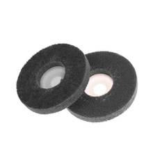 100*12*16mm Nylon Grinding Disc 180# Non-woven Unitized Polishing Wheel for Soft Metal Stainless Steel 2024 - buy cheap