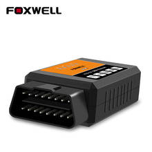 Foxwell ELM327 Wi-Fi V 1,5 OBD2 автомобиля диагностический инструмент для iPhone iOS ELM327 V1.5 сканер OBD 2 сканирования инструмент БД OBDII ELM 327 Wi-Fi 2024 - купить недорого