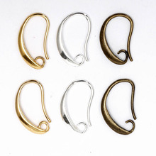 13x19mm Wholesale 10pcs/lot Antique Bronze/Silver/Gold Plated Ear Wires Hook Earring for DIY Jewelry Findings Components B 2024 - buy cheap
