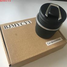 BJMYCYY-Cenicero universal para coche, accesorios interiores para BMW E46, E39, E60, E90, E36, F30, F10, X5, Z4 2024 - compra barato