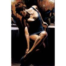 Melhor óleo portaits Flamenco Dancer Sophia Feminino mulher pintura arte sobre tela pintado à Mão para decoração do quarto 2024 - compre barato