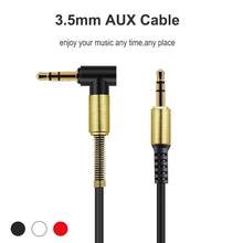 Cable de Audio auxiliar de 3,5mm para auriculares de altavoz para iPhone Samsung Car MP3/4 Cable auxiliar de teléfono móvil Cable de Audio macho a macho 2024 - compra barato
