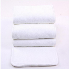 10PCS/LOT Adult Diaper Inserts Incontinence Disable Washable Reusable Cloth Nappy Big Large Microfiber 4 Layers 20cmx49cm D5 2024 - buy cheap