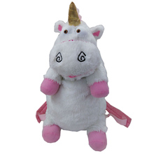 Bolsa de unicornio de Gru, mi villano favorito para niñas, mochila de juguete de 50cm, unicornio de peluche, regalo de cumpleaños, mochilas bonitas, BY0059 2024 - compra barato