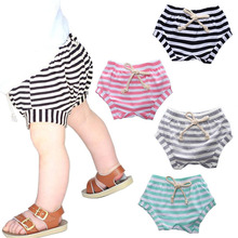 0-3T baby shorts Summer baby boy and baby girl pants Cotton Stripe  Leisure Tide PP pants 2024 - buy cheap