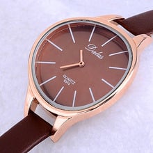Women Wristwatch New Design Fashion Quartz Casual Hight Quality Leather Watch Brief Hot Sale Female Ladies Round Dial Watches 2024 - buy cheap