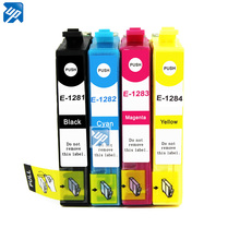 Cartucho de tinta para impresora epson T1281, compatible con Stylus S22, SX125, SX130, SX230, SX235W, SX420W, SX425W, SX430W, SX435W, paquete de 4 Uds. 2024 - compra barato