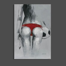Canvas Modern Wall Pictures Sexy Grils Cheerleaders Football Girls Frameless Oil Painting Art Pictures Modern Abstract Painting 2022 - buy cheap