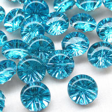 New 100PCS Turkey color Clear Plastic Buttons Half Ball 13mm Sewing Craft 2024 - купить недорого