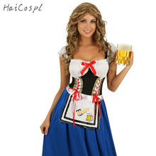 Novo mais tamanho oktoberfest traje para mulher octoberfest bávaro festa de cerveja feminino oktoberfest vestido xl l m 2024 - compre barato