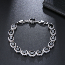 Hermosa ювелирные изделия женские браслеты для дам высокое качество 925 стерлингового серебра браслеты черный оникс модный браслет для девочек HS0057B 2024 - купить недорого