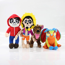 20-30cm coco  movie plush doll toy movie  Miguel Riveras Ernesto de la Cruz Hector cute action figure model toy remember me 2024 - buy cheap