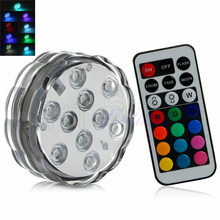 1x Remote Control Submersible Waterproof LED Floral Table Light Wedding Party Christmas Decoration Hookah Vase Halloween Indoor 2024 - buy cheap