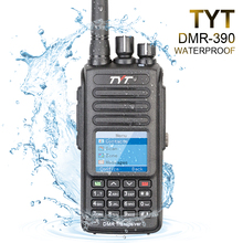 Tyt-rádio digital de duas vias, vhf, 136-174mhz, ip67, à prova d'água, dmr, 2200mah, md390 + cabo de programação, walkie talkie 2024 - compre barato