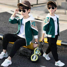 Fashion Cool Boys Letter Print Spring Boys Jackets For 3T-12 Boys Clothes Children Hooded Jackets Coats Autumn Kids Outerwear 2024 - buy cheap