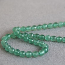 2021 (Min Order1) 8mm Faceted Natural Light Green Aventurine Beads Round DIY Stone Accessory Parts 15inch Jewelry Making Design 2024 - buy cheap