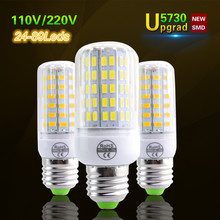 110V / 220V E27 Led Bulb Lamp SMD5730 24 30 42 64 80LED Focos Luz Light Equal Incandescent 20W-90W Upgrade Design Lamparas 1PCS 2024 - buy cheap