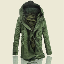 Мужская плотная одежда, зимние куртки и пальто большого размера 4XL 5XL 2024 - купить недорого
