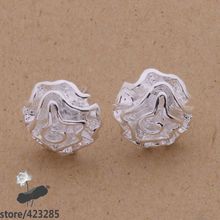 AE141 Wholesale  silver plated  earrings ,  silver fashion jewelry ,  /dvnammua evhanmoa 2024 - buy cheap