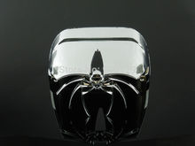 Chrome Motorcycle Spider Rear Taillight Cover for Harley Dyna Electra Glide Road King FLHR 2024 - buy cheap