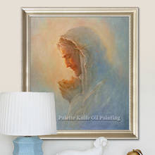 Распечатанные на холсте картины с изображением Иисуса Христа, настенные картины для гостиной, домашнего декора, куадросов, масляная живопись 98 2024 - купить недорого