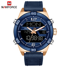 NAVIFORCE Luxury Brand Men Fashion Sports Watches Men's Waterproof Quartz Date Clock Man Leather Army Military Wrist Watch 2024 - buy cheap