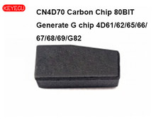 Keyecu 10PCS* CN4D70 Carbon Chip 80BIT PG1FF(TP0619)(317145)Use to Generate G chip 4D61/62/65/66/67/68/69/G82(Aftermarket) 2024 - buy cheap
