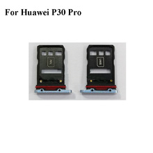 Для Huawei P30 Pro P 30 pro Nano Sim + лоток для карт памяти Micro SD Держатель Слот гнездо запасные части для Huawei P30pro P30 pro 2024 - купить недорого