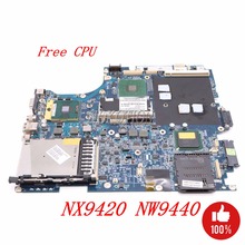 Nokotion-placa-mãe para laptop hp nx9420 nw9440, intel com slot para gráfico, placa principal ddr2, cpu grátis 2024 - compre barato