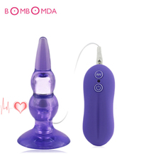 Anal Plug Vibrator Adult Product Sex Toys For Men Women Prostate Massage Anus Stimulate Vibrating Butt Plug Silicone Masturbator 2024 - buy cheap