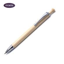 Guoyi a225 caneta esferográfica de madeira 424 g2, digitalizador de negócios, metal, presentes de alta qualidade, caneta de assinatura de logotipo 2024 - compre barato