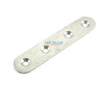 6 Pieces 95*19*2.3mm Stainless Steel Flat Corner Brace Connector Bracket 2024 - buy cheap