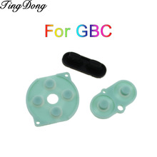 1 Набор проводящих резиновых прокладок для Nintendo GameBoy Color GBC Button D-Pad A B Start Button 2024 - купить недорого