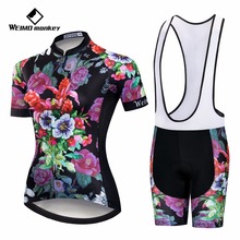 Conjunto de Ropa de Ciclismo para hombre y mujer, conjunto de Jersey y pantalones cortos con pechera, traje de verano para bicicleta de carretera, Maillot inferior y superior, color rojo, 2019 2024 - compra barato