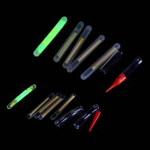 Полезная Рыбалка 50 шт. 4,5*37/3. 0x25мм флуоресцентная световая палка для рыбалки, световая Ночная палочка, светящаяся палка 2024 - купить недорого