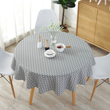 Geometric Table Cloth Round Tablecloth Nappe Table Cover Party Wedding Table Cloth for Home Table Decoration Mantel Home Textile 2024 - buy cheap