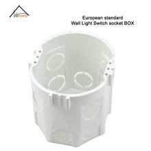 Wall mounted junction box Switch socket eu mounting box for Fireproof Materials 2024 - buy cheap