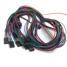 10 piezas 4 P hembra a hembra Dupont Cable 70 cm puente Cable para impresora 3D 2024 - compra barato